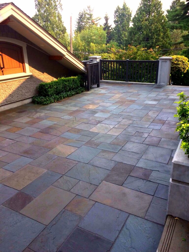 Patio Natural Stone with Rompox Drain image 1