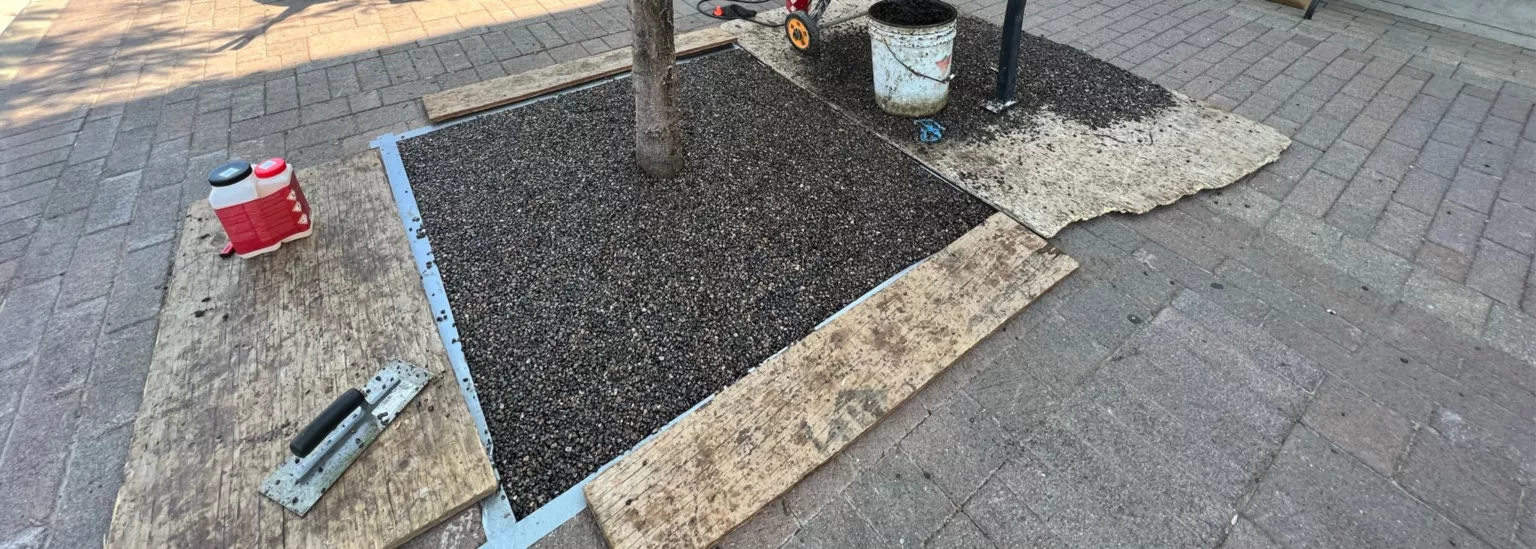 Ontario Bonded Gravel Tree Surrounds 2