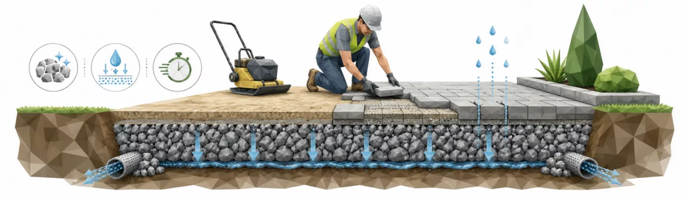Open Graded Permeable Based Install1