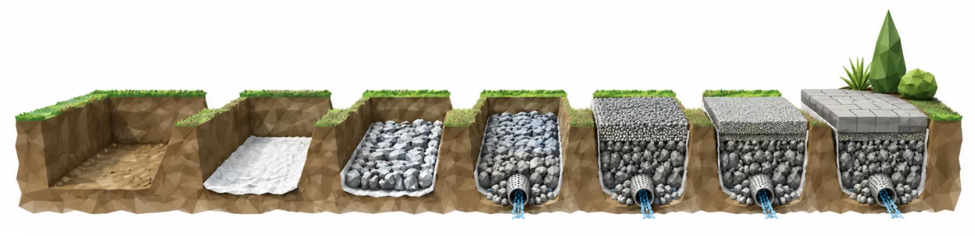 Open Graded Permeable Based Install2