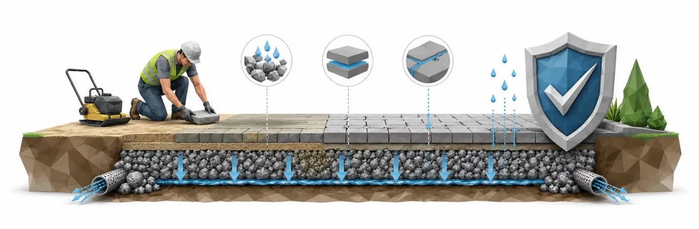 Open Graded Permeable Based Install4