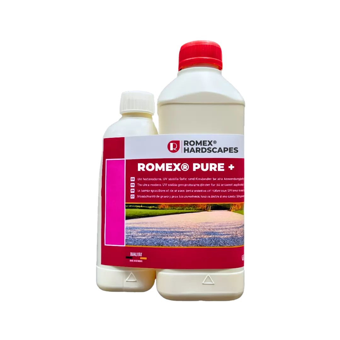 Gravel Binder (White Aggregate)
Recommended When:
• For light colored aggregate
• Aggregate without fines
• Prevents loose gravel
• Drainage strips, tree surrounds, patios, pathways and driveways